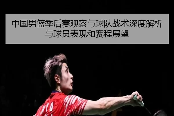 中国男篮季后赛观察与球队战术深度解析与球员表现和赛程展望